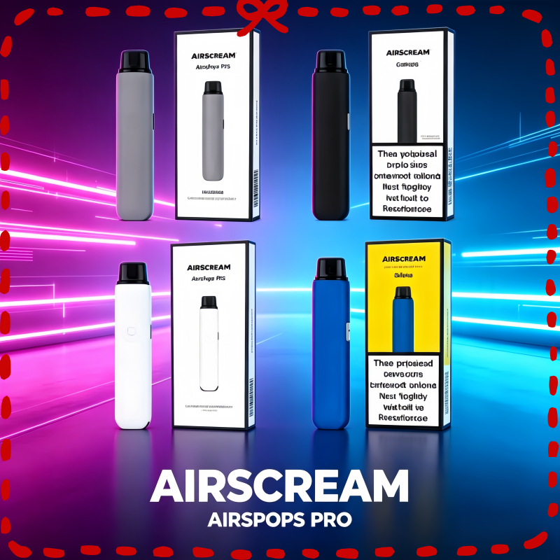 AIRSCREAM AIRSPOPS PRO 電子煙套組 多色可選主機