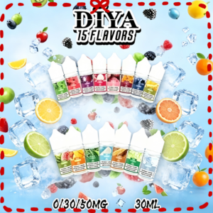 DIYA 叮啞電子煙油 多種水果冰涼風味