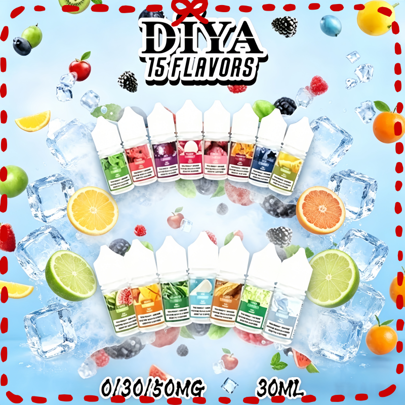 DIYA 叮啞電子煙油 多種水果冰涼風味