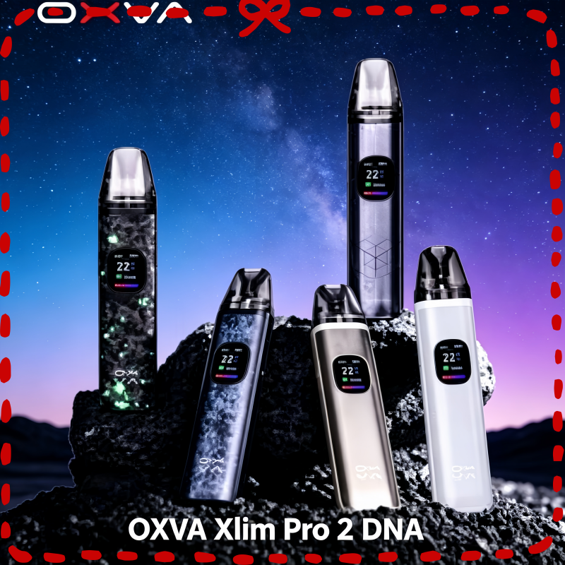 OXVA Xlim Pro 2 DNA 小蠻牛主機 空倉煙彈 全色系套組 產品展示圖