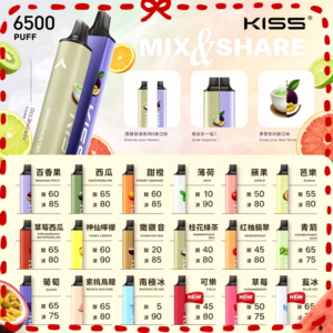 KISS凱斯拋棄式電子菸 全口味款 台灣推薦