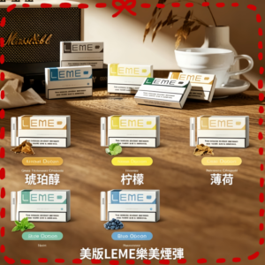 美版LEME樂美煙彈 多口味電子煙專用煙彈